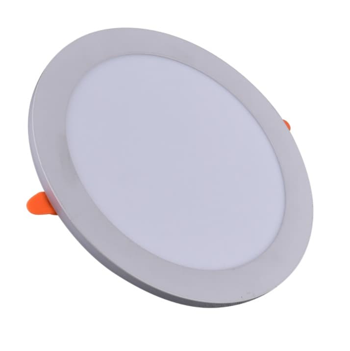 ဘောင်ကျဉ်းသော Slim Recessed Panel Light Round