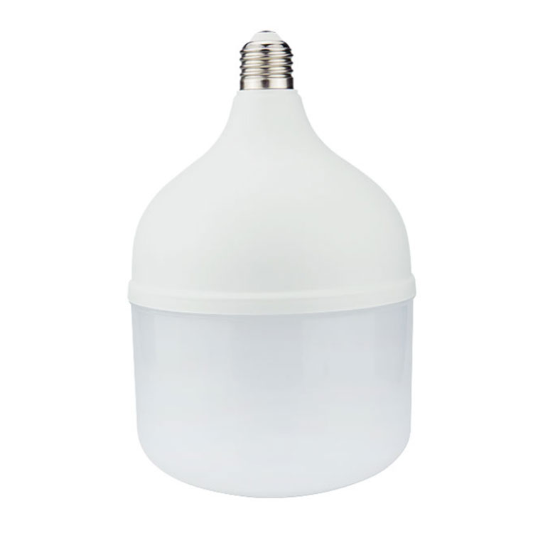 Plastic T Shape LED မီးသီး E27 B22 စွမ်းအင်ချွေတာခြင်း။