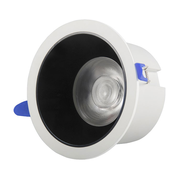 အလူမီနီယမ် COB Led Downlight ဖြင့် ပလပ်စတစ်