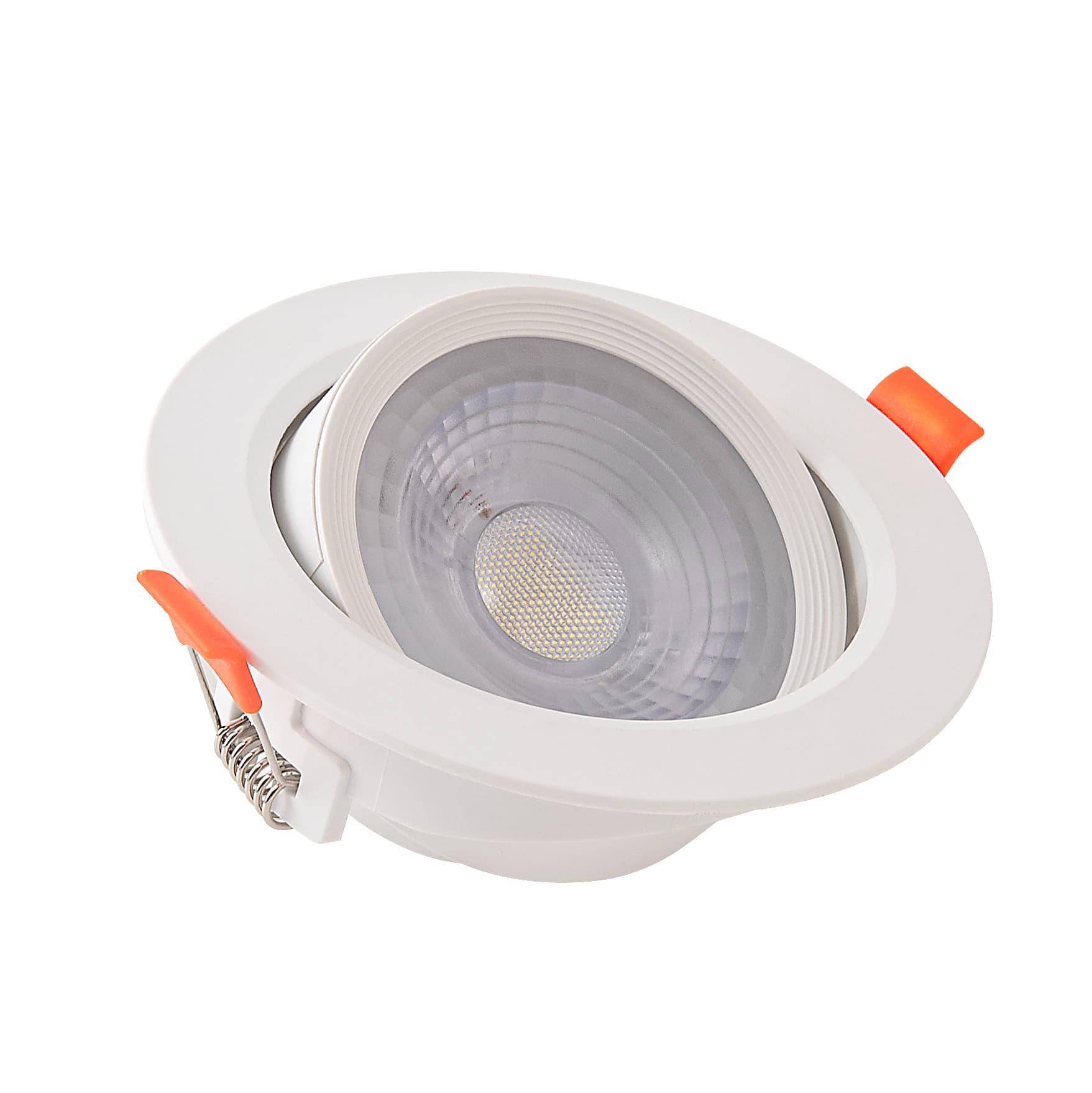 အဝိုင်းပုံစံ ချိန်ညှိနိုင်သော Recessed LED Spotlight PBT